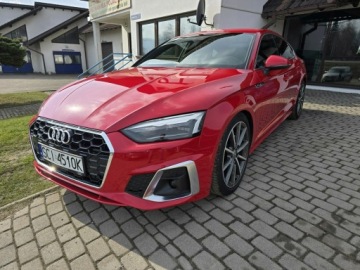 Audi A5 F5 Coupe Facelifting 2.0 40 TDI 204KM 2021 Audi A5 Sportback Quattro + S-Line + tylko 32770, zdjęcie 3