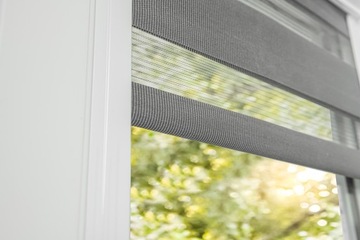 Ролеты день-ночь в АЛЮМИНИЕВОЙ кассете + внутренние направляющие рольставней.