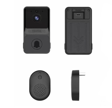 БЕСПРОВОДНОЙ ДВЕРНОЙ ЗВОНОК С КАМЕРОЙ WIFI ВИДЕОДОМТЕФОН