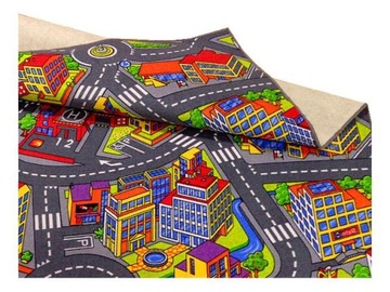 Tani DYWAN Dziecięcy SMART CITY MISTECZKO 60x160