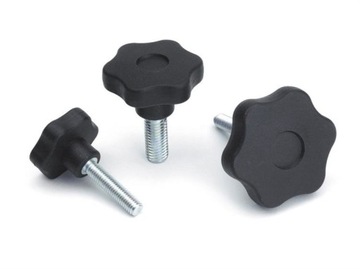 РУЧКА-ЗВЕЗДА ВИНТ M6x15 40 мм РУЧКА ДАВЛЕНИЯ