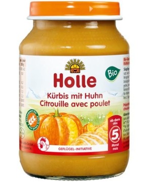 Holle Danie Bio dynia z kurczakiem po 5 msc 190 g