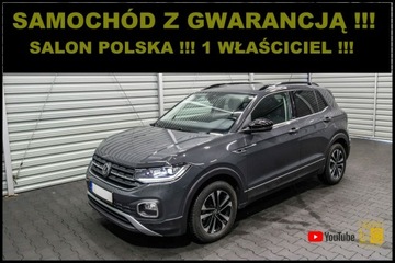 Volkswagen T-Cross AUTOMAT + Salon POLSKA + 100%