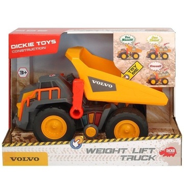 VOLVO wywrotka ciężarówka światło dźwięk koparka