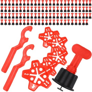 Система выравнивания плитки 150 шт + ключи