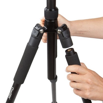 Фотоштатив Galileo, СЛОМАННАЯ ГОЛОВА + СУМКА ДЛЯ ТРАНСПОРТИРОВКИ