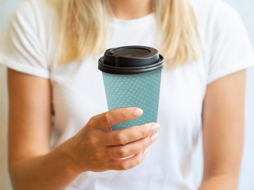 БУМАЖНЫЕ СТАКАНКИ 250мл 50x Pastel to HOT 80мм