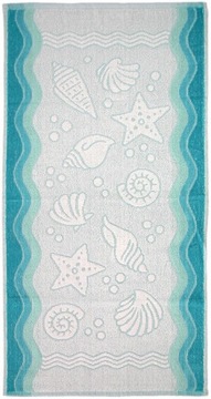 Greno Ręcznik Flora Ocean 50x100 turkusowy