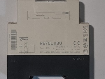 Schneider RE7CL11BU Реле таймера 0,05-300ч
