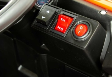 АККУМУЛЯТОРНЫЙ АВТОМОБИЛЬ ДЛЯ ДЕТЕЙ 4X4 КОЖА EVA ДИСТАНЦИОННОГО УПРАВЛЕНИЯ АВТОМОБИЛЬ-JS-1-КРАСНЫЙ