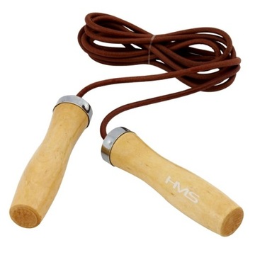 КОЖАНАЯ СКАКАЛА С ДЕРЕВЯННЫМИ РУЧКАМИ HMS SK07 270 СМ