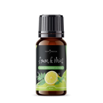 Olejek zapachowy do świec Lemon and Mint 10 ml