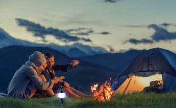 КЕМПИНГОВАЯ ЛАМПА×2 LED, СКЛАДНАЯ ДЛЯ ПОДВЕСКИ, 5 Вт