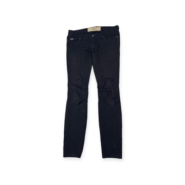 Spodnie jeansowe damskie ciemne Hollister XS