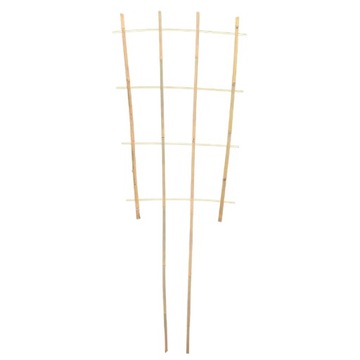 Podpora pnączy poczwórna 75cm bambusowa drabinka