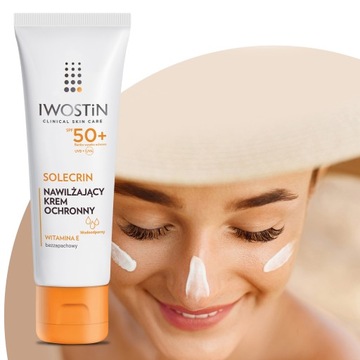 IWOSTIN SOLECRIN Защитный крем SPF 50+ 50 мл