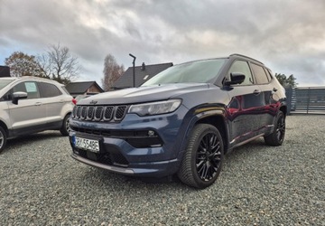 Jeep Compass II SUV Facelifting 1.5 MHEV T4 130KM 2022 Jeep Compass Bezwypadkowy Zarejestrowany PL Stan Niemiec, zdjęcie 20