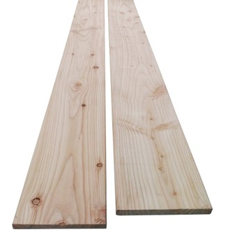 Deska modrzewiowa 15x147x2000 mm x 48 szt sztacheta prosta gładka MODRZEW