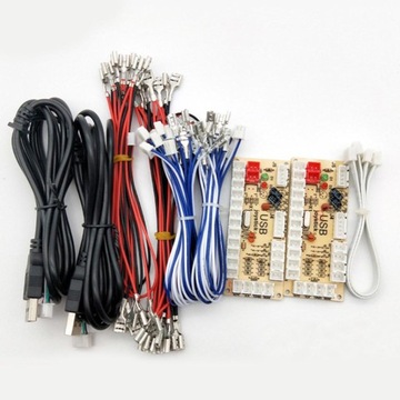 2 odtwarzacze Przyciski Arcade & Kit