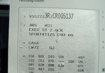 Seat Exeo ST Facelifting 2.0 TDI CR DPF 170KM 2012 Seat Exeo Bezwypadkowy Serwisowany 1-Wlasciciel Navi Xenon Szyber Kubelki, zdjęcie 37