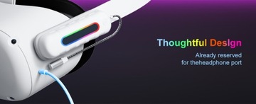Аккумулятор для Oculus Quest 2/3, 5000 мАч, портативный VR, увеличенная мощность
