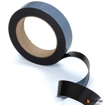 Клейкая лента двусторонняя 25мм, ширина 0,8мм, прочная, долговечная, 5м.