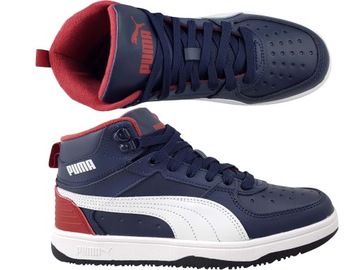 PUMA REBOUND MID BUTY TRAMPKI WYSOKIE OCIEPLANE