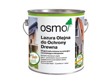 OSMO 701 Lazura Ochronna do drewna BEZBARWNY 125ml