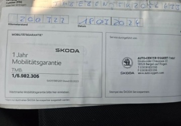 Skoda Fabia III Hatchback Facelifting 1.0 MPI 75KM 2019 Skoda Fabia Swiezo sprowadzony Zarejestrowany. Ubezpieczony. MPI. Radar., zdjęcie 27