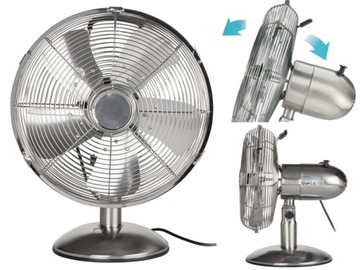 SILVERCREST Wentylator stołowy retro STVM 30 B2 45 W DO BIURA DOMU GARAŻU