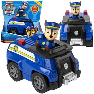 АВТОМОБИЛЬ PAW PATROL CHASE, ПОЛИЦЕЙСКАЯ АВТОМОБИЛЬ + ФИГУРКА