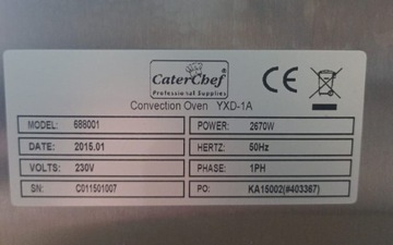 YXD-1A Конференц-печь CaterChef