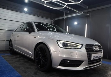Audi A3 8V Hatchback 3d 1.6 TDI 105KM 2014 Audi A3 Sportback S line Podgrzewane fotele BangOlufsen 1.6 Diesel 105KM