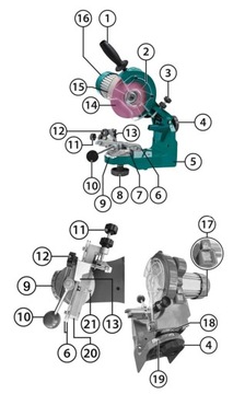 ТОЧИЛКА ДЛЯ БЕНЗИНОВОЙ ЦЕПНОЙ ПИЛЫ