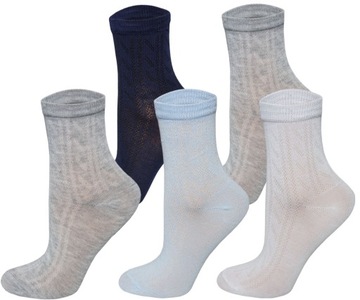 5 x Skarpety dziecięce Mix wzorów r 30-35