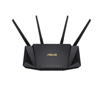Маршрутизатор ASUS RT-AX58U V2 (3000 Мбит/с a/b/g/n/ac/ax), Wi-Fi 6, 2,4/5 ГГц, двухдиапазонный