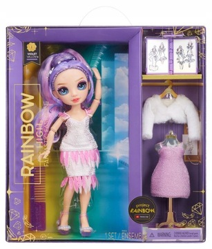 RAINBOW HIGH VIOLET WILLOW FANTASTIC FASHION LALKA MODOWA 587385