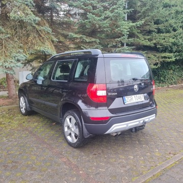 Skoda Yeti Outdoor 2.0 TDI 110KM 2014 Skoda Yeti Skoda Yeti I 4x4 Doinwesowana Stan BDB WARTO Rej.PL 2.0 Diesel, zdjęcie 4