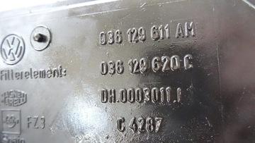 GOLF 4 IV POUZDRO FILTRU VZDUCHU 036129611AM