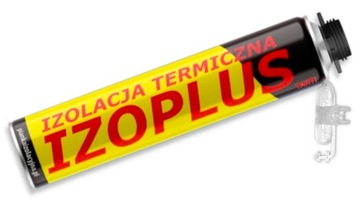 Piana poliuretanowa do ociepleń IZOPLUS 750 ml