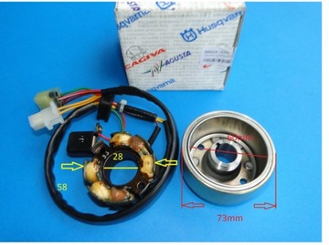 HUSQVARNA TC TE SMR 250 45 Статор зажигания 8000A1430