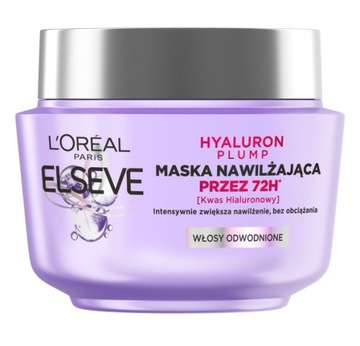 LOreal Paris Elseve Hyaluron Plump maska nawilżająca do włosów