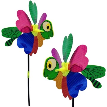 WIATRAK WIATRACZEK ZABAWKA KOLOROWY HOLO 51CM 1SZT