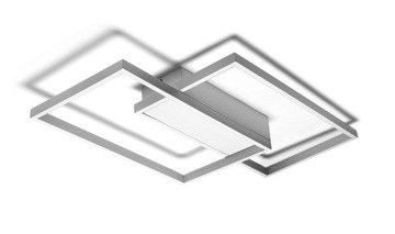 Lampa LED PLAFON żyrandol NOWOCZESNA 48W + Pilot