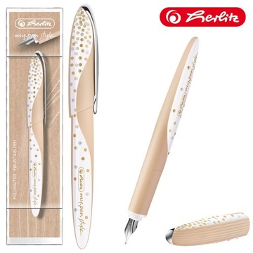 Перьевая ручка my.pen style Pure Glam HERLITZ с картриджем