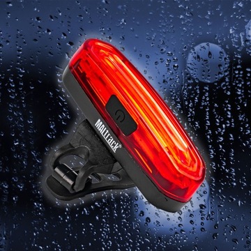 СВЕТОДИОДНЫЙ ЗАДНИЙ ВЕЛОСИПЕДНЫЙ ФОНАРЬ USB-КАБЕЛЬ 360 ГРАДУСОВ 120 лм 650 ВРАЩЕНИЕ 4 РЕЖИМА IP65