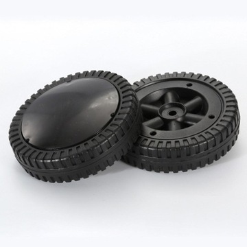 Колеса для гриля, состоящие из двух частей Плавно вращающиеся колеса из АБС-пластика Легко монтируются, 15 см