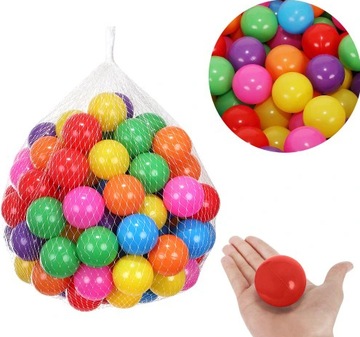 ШАРЫ ДЛЯ СУХОГО БАССЕЙНА, ТЕНТЫ, 100 ШТ., РУЧКА