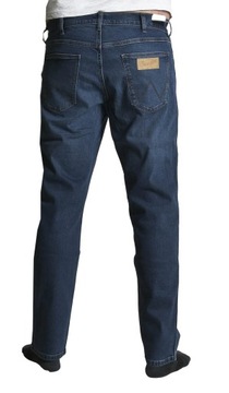 WRANGLER proste spodnie jeans GREENSBORO W38 L32