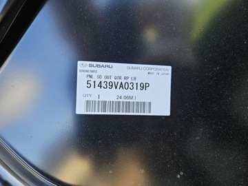 BLATNÍK ZADNÍ LEVÝ SUBARU LEVORG I 1 2014- ORIGINÁLNÍ